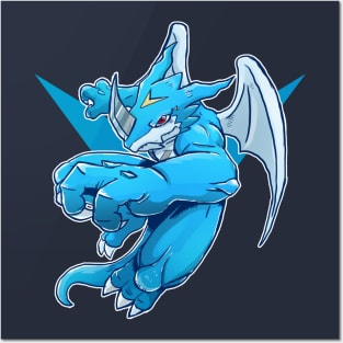 Exveemon fanart Posters and Art